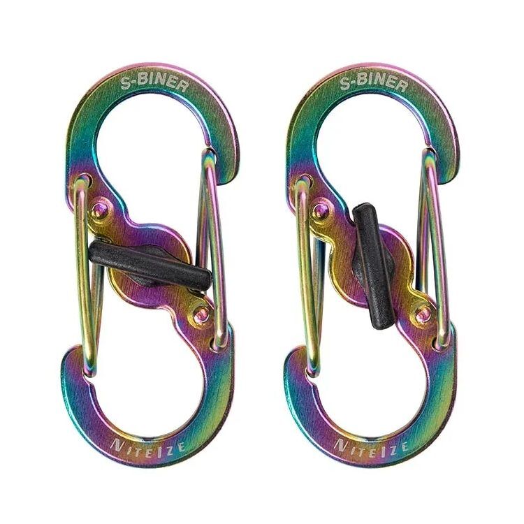 Карабин Nite Ize S-Biner MicroLock Spectrum 2 pack (LSBM-07-2R3)