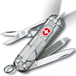 Нож-брелок Victorinox Signature Lite SilverTech 58мм (0.6226.T7)