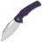 Нож CIVIVI BullTusk satin сталь 14C28N рукоять Purple Canvas Micarta (C23017-3)