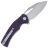 Нож CIVIVI BullTusk satin сталь 14C28N рукоять Purple Canvas Micarta (C23017-3)
