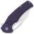 Нож CIVIVI BullTusk satin сталь 14C28N рукоять Purple Canvas Micarta (C23017-3)
