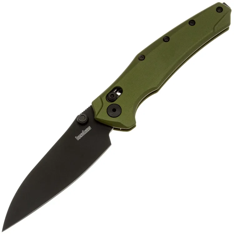 Нож Kershaw Bareknuckle black cталь MagnaCut рукоять OD Green Aluminium (6777)
