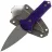 Нож 7 Ножей Страйт сталь N690 рукоять Violet G10