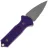 Нож 7 Ножей Страйт сталь N690 рукоять Violet G10