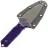 Нож 7 Ножей Страйт сталь N690 рукоять Violet G10