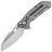 Нож Reate T6000 satin сталь M390 рукоять Beadblast Titanium