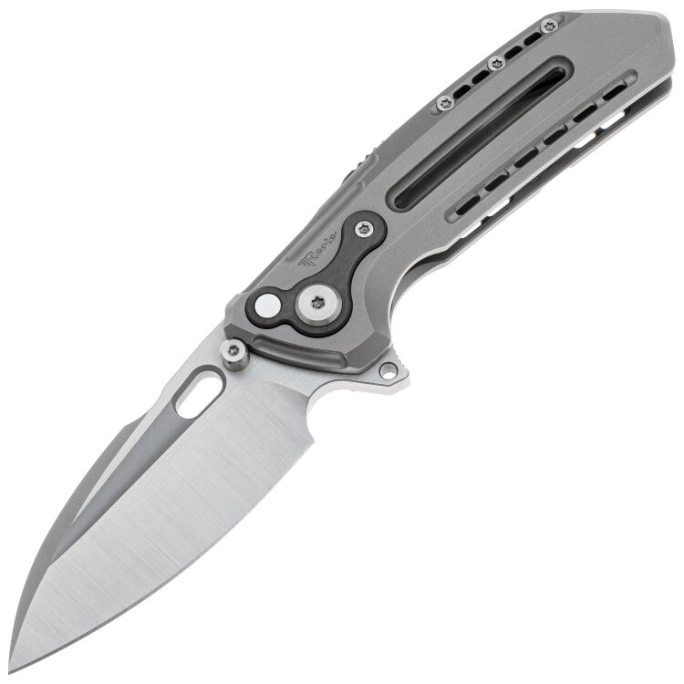 Нож Reate T6000 satin сталь M390 рукоять Beadblast Titanium