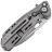 Нож Reate T6000 satin сталь M390 рукоять Beadblast Titanium