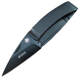 Нож Мастер-К Флеш Black сталь 420 рукоять сталь (ME07-2)