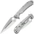Нож Daggerr Arrow frame lock satin сталь D2 рукоять Stainless steel