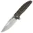 Нож WE Knife Tracks satin сталь M390 рукоять Bronze Titanium (WE23059-2)