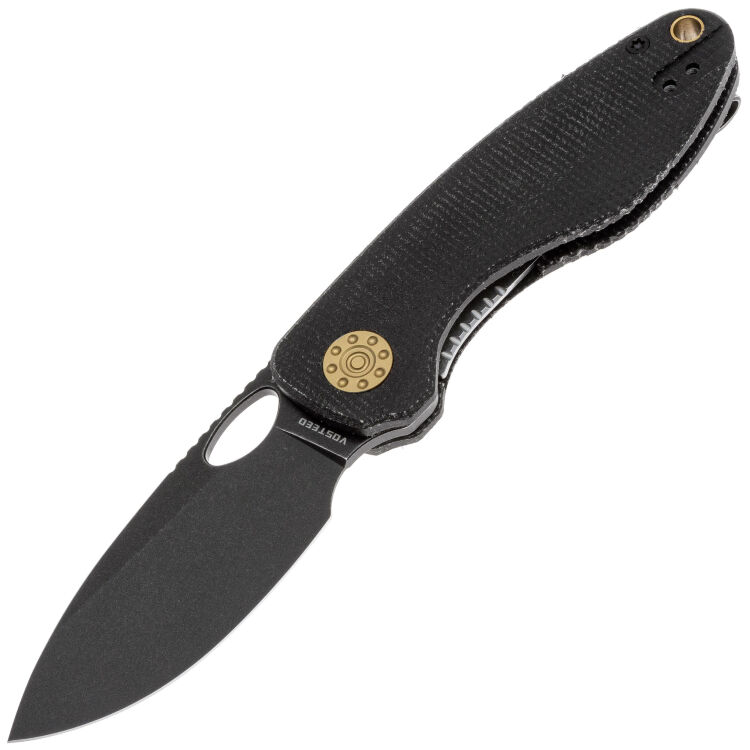 Нож Vosteed Acorn blackwash сталь 14C28N рукоять Black Micarta