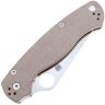 Нож Spyderco Paramilitary 2 сталь Cru-Wear рукоять Brown Canvas Micarta (C81MPCW2)