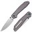 Нож CIVIVI Elite Tessera satin сталь S35VN рукоять Diamond Pattern Purple Aluminium (CE26029-2)