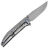Нож WE Knife Ezinta beadblast сталь M390 рукоять Bead Blasted Titanium (WE22041-2)