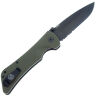 Нож Southern Grind Bad Monkey Black PS сталь 14C28N рукоять OD Green G10