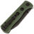 Нож QSP Canary Folder blackwash сталь 14C28N рукоять Green G10 (QS150-F2)