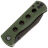 Нож QSP Canary Folder blackwash сталь 14C28N рукоять Green G10 (QS150-F2)