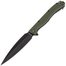 Нож Daggerr Vendetta DL blackwash сталь 8Cr14MoV рукоять Olive FRN