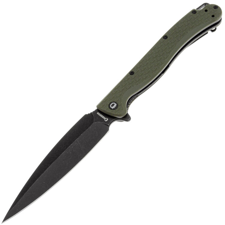 Нож Daggerr Vendetta DL blackwash сталь 8Cr14MoV рукоять Olive FRN