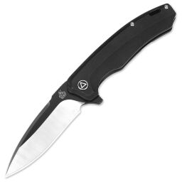 Нож QSP Woodpecker Black/Satin сталь M390 рукоять Black Titanium (QS116-D II)