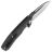Нож QSP Woodpecker Black/Satin сталь M390 рукоять Black Titanium (QS116-D II)