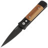Нож Pro-Tech Godson DLC сталь 154CM рукоять Black Aluminium/Red Wood (707-RIE)