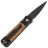 Нож Pro-Tech Godson DLC сталь 154CM рукоять Black Aluminium/Red Wood (707-RIE)