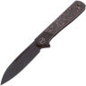 Нож WE Knife Soothsayer Blackwash сталь CPM-20CV рукоять Black Ti/Copper Foil CF (WE20050-2)