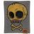 Хэнк мини (платок) MonkeyCREW Yellow skull 13*16см