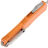 Нож Microtech Hera II Mini Recurve stonewash сталь M390MK рукоять Orange Aluminium (1705M-10OR)
