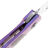 Нож Kansept Cru stonewash сталь S35VN рукоять Purple Titanium/Shred Carbon Fiber