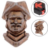Бусина темлячная Kristal Pyotr I Geometric Bronze (полимер)