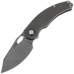 Нож Kunwu Padre stonewash сталь Vanax рукоять Diamond Texture Stonewash Ti