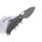 Нож Kunwu Padre stonewash сталь Vanax рукоять Diamond Texture Stonewash Ti