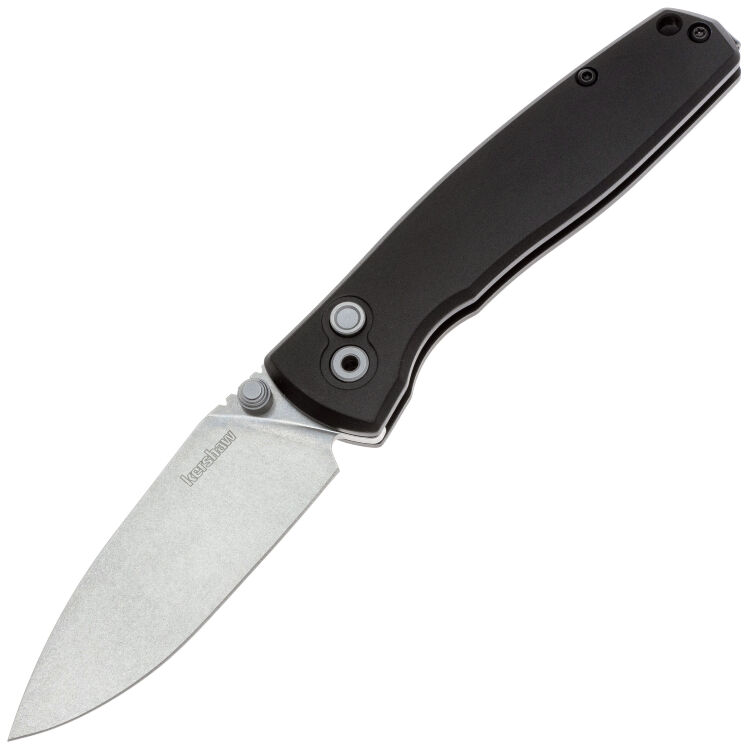 Нож Kershaw Kindred stonewash cталь D2 рукоять Black Aluminium (2053)