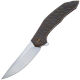 Нож WE Knife Merata satin сталь CPM-20CV рукоять Tiger Stripe Flamed Titanium (WE22008A-3)  (WE22008A-3)