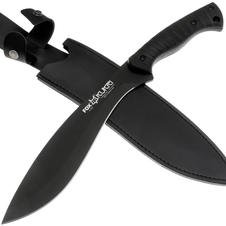 Мачете Fox Kukri сталь 4119 nitro-B рукоять Black FRN (658)