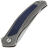 Нож Shirogorov Quantum Ursus сталь Cromax рукоять Ti/Dark Blue G10