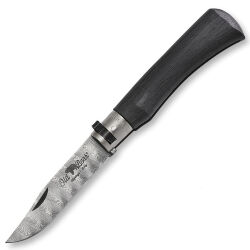 Нож Antonini Old Bear Damascus M сталь Damasteel DS93X рукоять Black Laminate