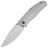 Нож WE Knife Esprit сталь CPM-20CV рукоять Orange Peel Ti (WE20025B-A)