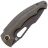 [Уценка] Нож Artisan Cutlery Xcellerator black сталь AR-RPM9 рукоять Green Micarta