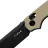 Нож Kizer Pokiman CS black сталь AEB-L рукоять Tan Aluminium