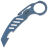 Открывалка для бутылок Petrified Fish Karatool Blue stonewashed Titanium