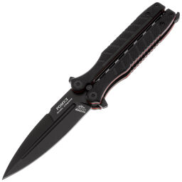Нож-бабочка НОКС Ромул black сталь AUS-8 рукоять Black G10 (205-787401)