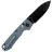 Нож Vosteed Raccoon TiSlim blackwash сталь S35VN рукоять Acidwash Blue Titanium