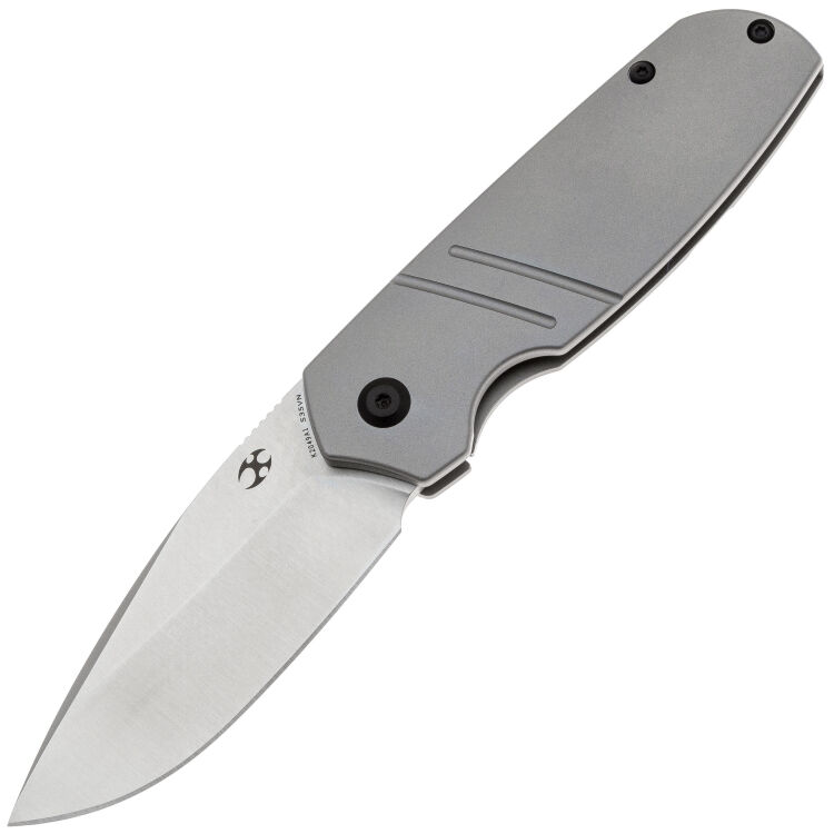 Нож Kansept Turaco satin сталь S35VN рукоять Gray Titanium