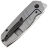 Нож Kansept Turaco satin сталь S35VN рукоять Gray Titanium