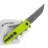 Нож North Mountain Blade Chop Flipper grey сталь 14C28N рукоять Lime Green G10