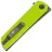 Нож North Mountain Blade Chop Flipper grey сталь 14C28N рукоять Lime Green G10
